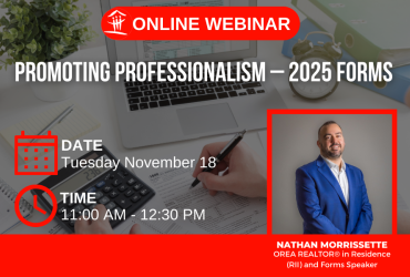 Promoting Professionalism – 2025 Forms webinar