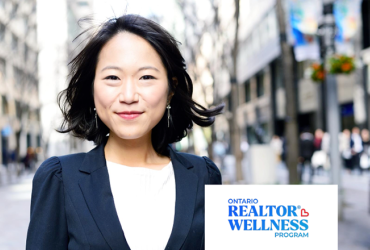 smiling asian woman with ORWP logo