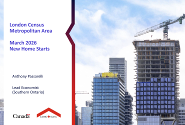 London CMA New Home Starts - March 2026